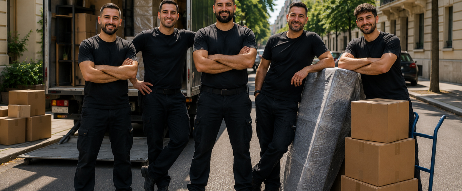 Neon Umzüge Team in Berlin